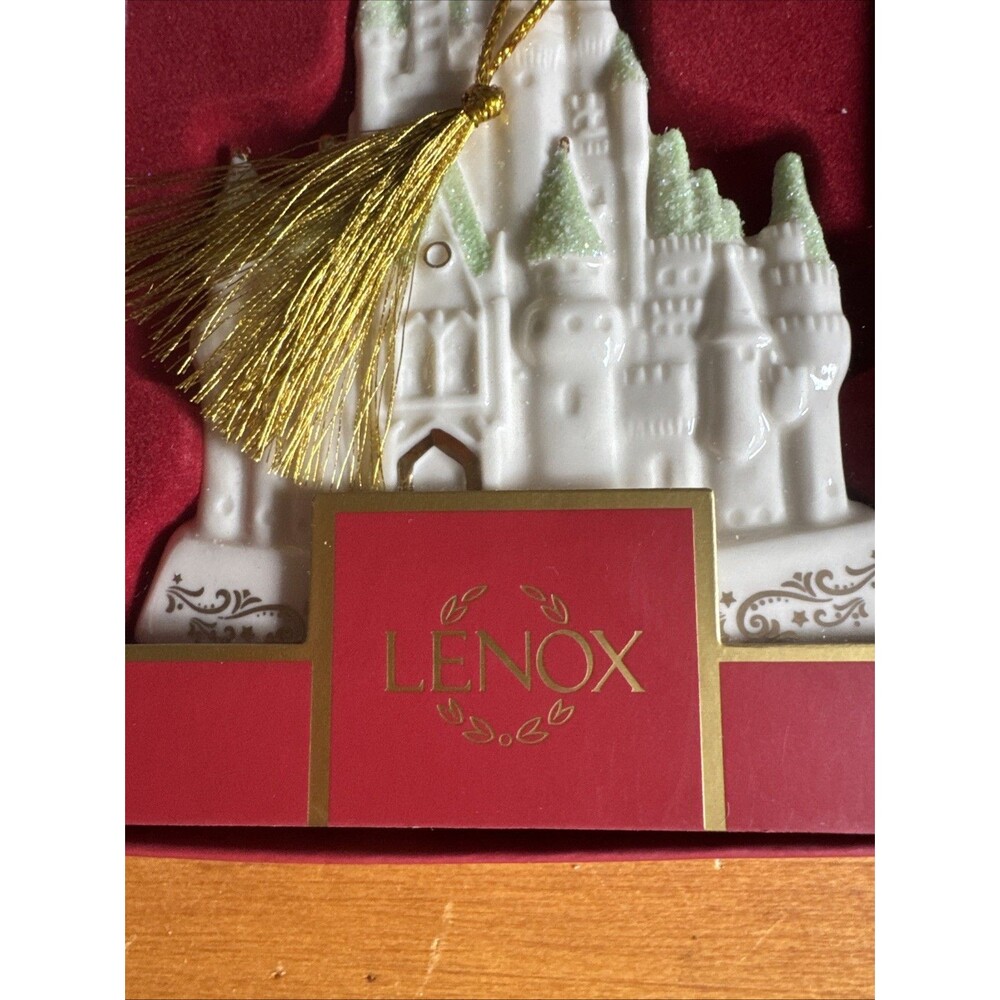 Lenox Disney Showcase Cinderella Castle Ornament 5.4" NIB - Picture 11 of 11